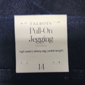 Talbots Dark Blue Pull-On Jegging